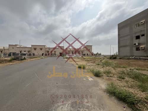 Land 400 SQM Facing North on 10m Width Street Ar Rawdah, Jazan