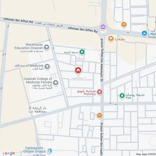 شقة 222 متر مربع ب 4 غرف الصالحية، عنيزة