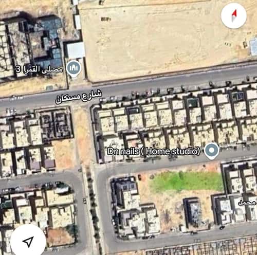 Land 307 SQM Facing North on 15m Width Street An-Narjis, North Riyadh, Riyadh
