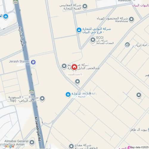 أرض 7000 متر مربع واجهة غربية البيان، شرق الرياض، الرياض