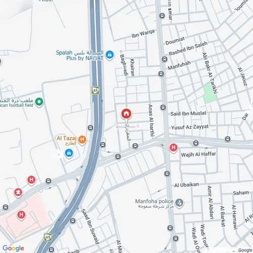 شقة 80 متر مربع بغرفتين عتيقة، وسط الرياض، الرياض