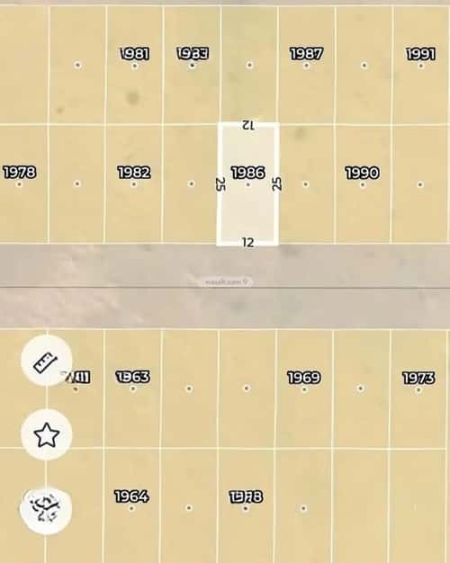Land 300 SQM Facing South on 18m Width Street Al Wasam, East Riyadh, Riyadh