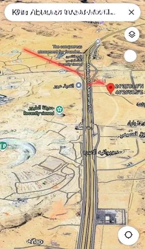 Land 695 SQM Facing South East on 30m Width Street Twaeeq, West Riyadh, Riyadh