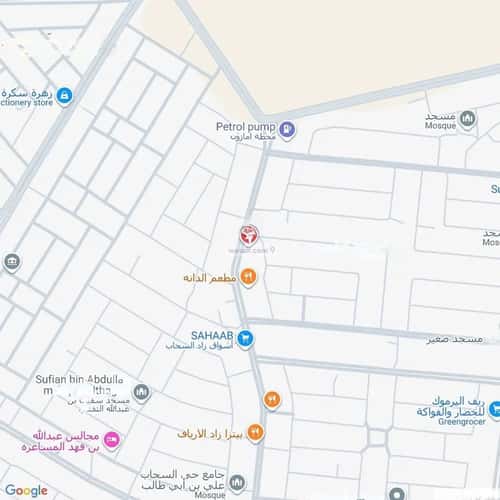 عمارة 621 متر مربع واجهة غربية اليرموك، الخرج