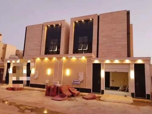 Villa 381 SQM Facing East on 15m Width Street Al-Janadriyah, East Riyadh, Riyadh