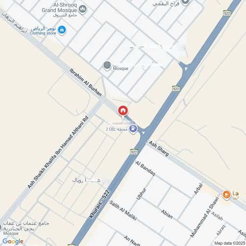 أرض 1282 متر مربع شرقية على شارع 20م الجنادرية، شرق الرياض، الرياض