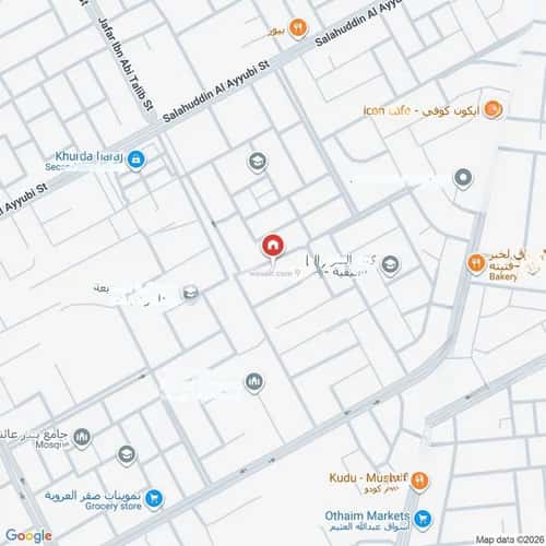 أرض 600 متر مربع شمالية على شارع 25م مشرف، الخرج