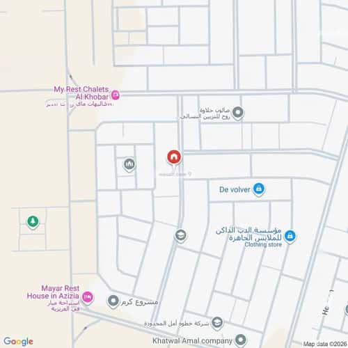 Villa 500 SQM Facing East on 30m Width Street Al Lo'A Lo'A, Khobar