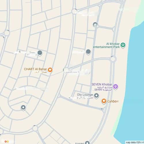 أرض 2771 متر مربع شمالية غربية على شارع 40م البحر، الخبر