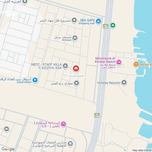 أرض 500 متر مربع شرقية على شارع 16م العقيق، الخبر