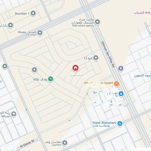 Land 310 SQM Facing North on 15m Width Street An-Narjis, North Riyadh, Riyadh