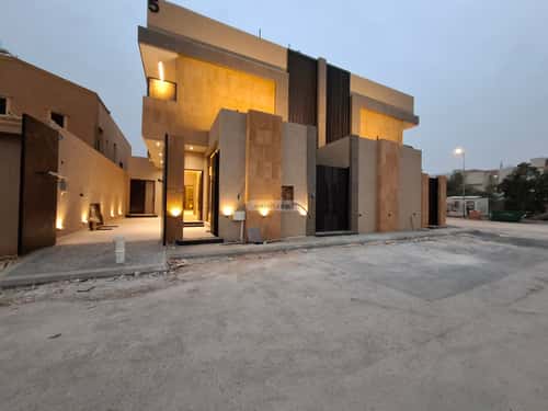 Villa 216 SQM Facing West on 20m Width Street Ghirnatah, East Riyadh, Riyadh