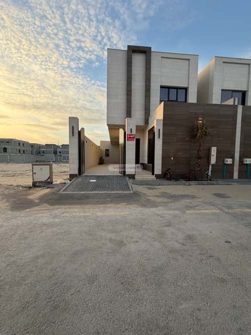 Villa 283 SQM Facing South on 18m Width Street Al Shorook, Aldammam