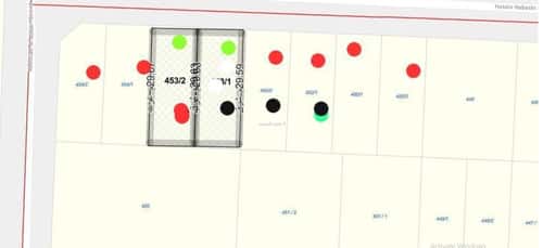 أرض 337 متر مربع شمالية على شارع 15م الزهراء، شمال جدة، جدة