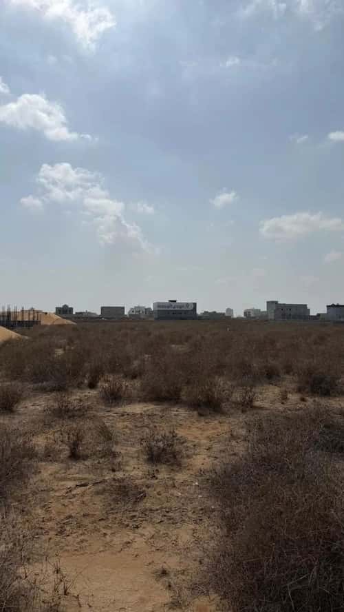Land 640 SQM Facing North on 25m Width Street The Meadows, Jazan
