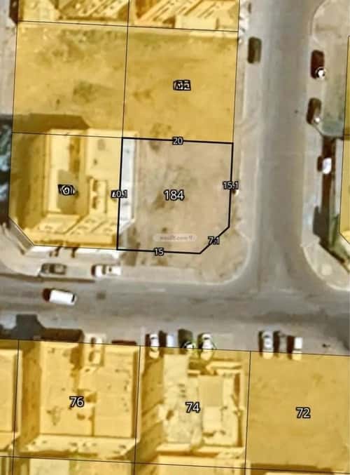 Land 392 SQM Facing South East on 18m Width Street The Beach, Jazan