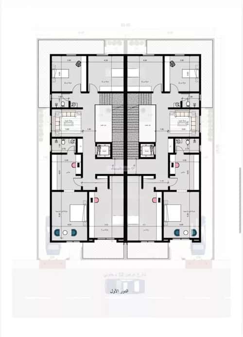 فيلا 421 متر مربع شمالية على شارع 15م المحمدية 1، جازان