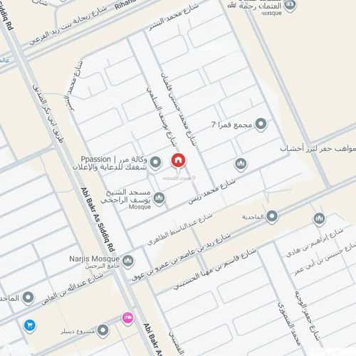 أرض 600 متر مربع جنوبية على شارع 15م النرجس، شمال الرياض، الرياض