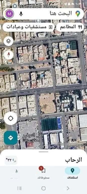 Land 1400 SQM Facing South West on 26m Width Street Al Rehab, North Jeddah, Jeddah