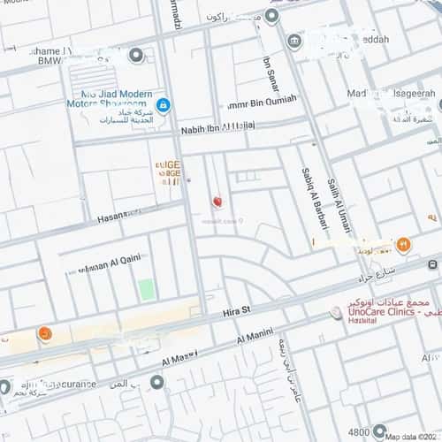 Land 625 SQM Facing West on 16m Width Street Al Marwah, North Jeddah, Jeddah