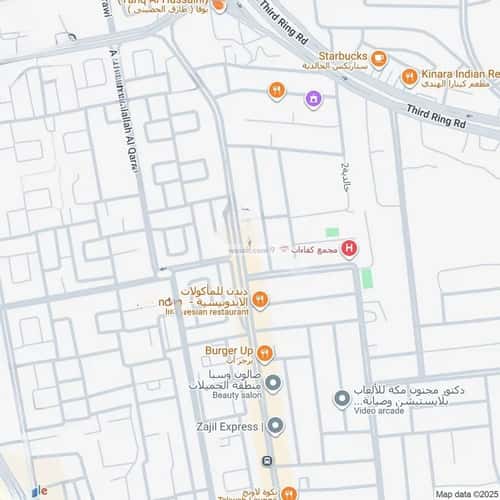 عمارة 700 متر مربع واجهة غربية الشوقية، مكة المكرمة