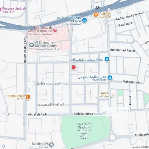 Land 700 SQM Facing West on 30m Width Street Al Sulaymaneyyah, South Jeddah, Jeddah