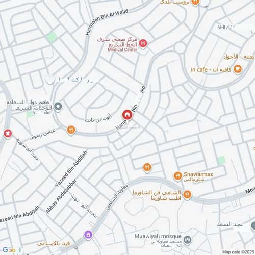 Land 400 SQM Facing 3 Streets on 32m Width Street Al Ajwad, East Jeddah, Jeddah