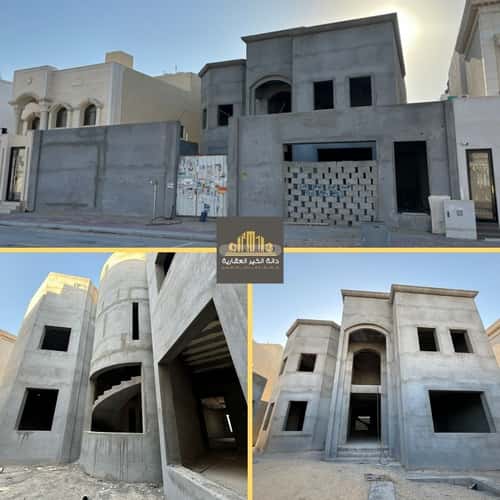 Villa 700 SQM Facing East on 30m Width Street Al Husam, Aldammam