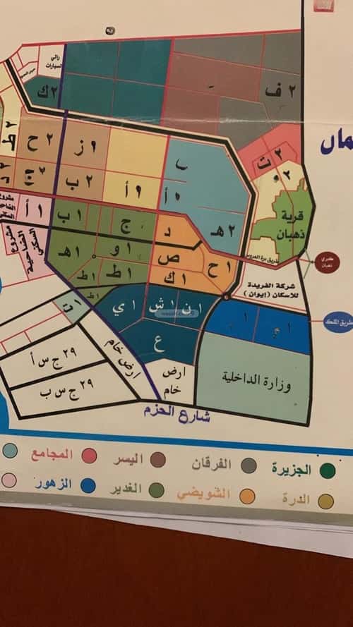 أرض 905 متر مربع واجهة شمالية الجزيرة، شمال جدة، جدة