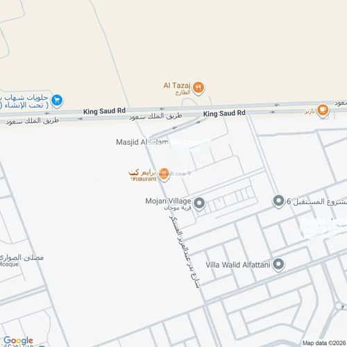 فيلا 1800 متر مربع جنوبية شرقية على شارع 20م الصواري، شمال جدة، جدة