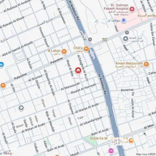 شقة 1055 متر مربع ب 3 غرف الحمراء، شمال جدة، جدة