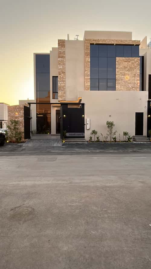 Villa 200 SQM Facing West on 15m Width Street An-Narjis, North Riyadh, Riyadh