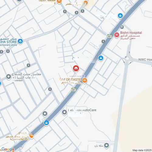 فيلا 490 متر مربع غربية على شارع 15م المحمدية، مكة المكرمة