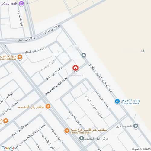 Villa 1200 SQM Facing North on 25m Width Street Teebah, North Jeddah, Jeddah