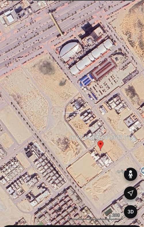 أرض 800 متر مربع شمالية على شارع 20م الفيصلية، الدمام