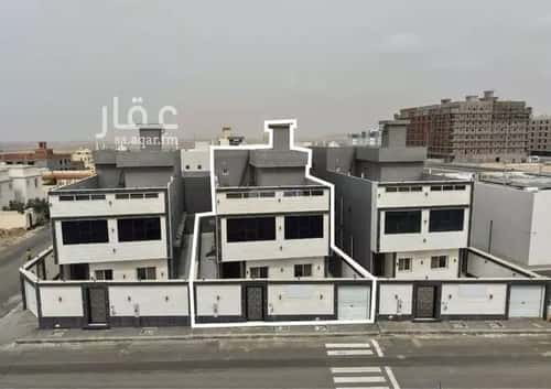 فيلا 383 متر مربع جنوبية على شارع 25م قباء، شمال جدة، جدة