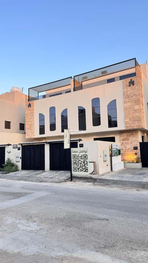 فيلا 262 متر مربع واجهة شمالية ب 4 غرف العارض، شمال الرياض، الرياض