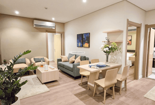 شقة 50 متر مربع بغرفة الملقا، شمال الرياض، الرياض