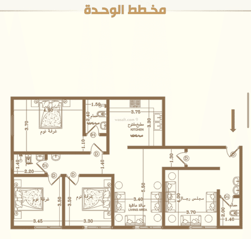 Apartment Dahrat Laban, West Riyadh, Riyadh