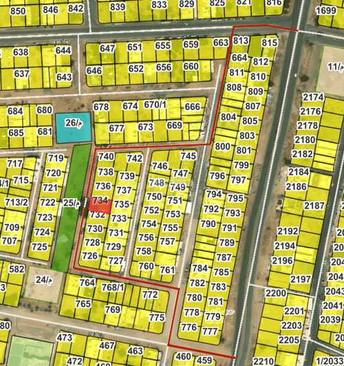 Land 864 SQM Facing West on 15m Width Street Alshamehalgadeed, Makkah Al Mukarramah