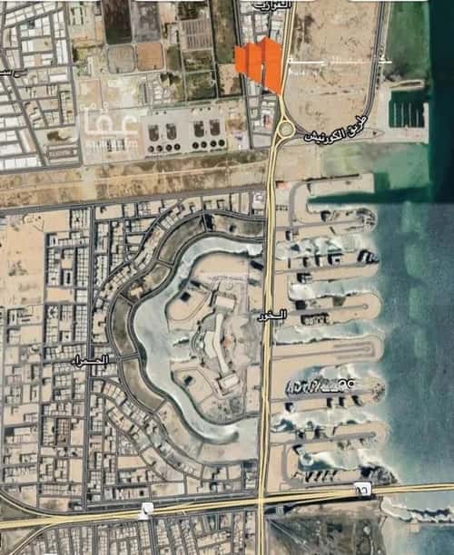 أرض 1415 متر مربع شمالية على شارع 24م الخور، الخبر