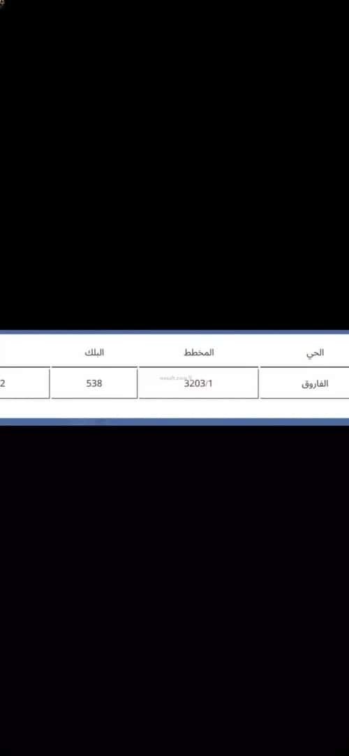 Land 142 SQM Facing East on 15m Width Street Al-Faruq, Central Riyadh, Riyadh