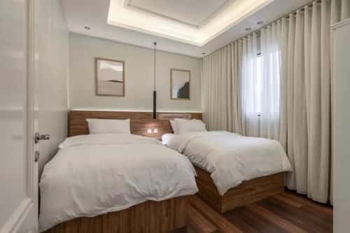 شقة 130 متر مربع بغرفتين الملقا، شمال الرياض، الرياض