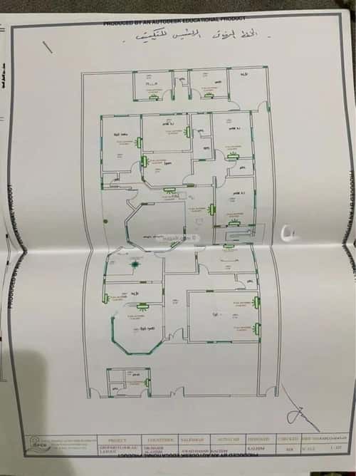 Villa 750 SQM Facing North on 25m Width Street Al-Muanisiyah, East Riyadh, Riyadh