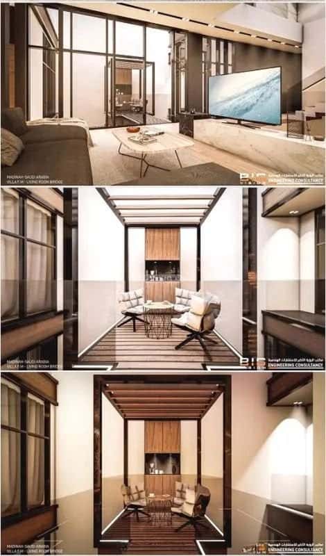 Villa 281 SQM Facing South on 12m Width Street Wadi Muzahim, Madinah