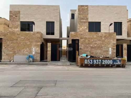 Villa 467 SQM Facing East on 20m Width Street Dahrat Laban, West Riyadh, Riyadh
