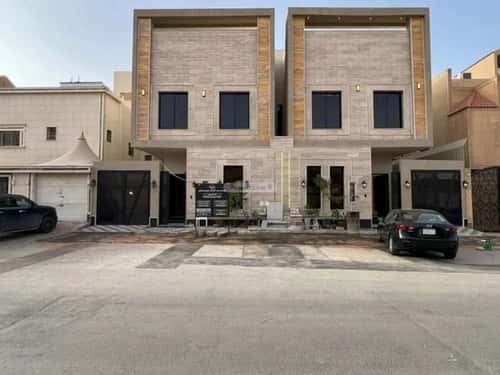 Villa 511 SQM Facing East on 20m Width Street Dahrat Laban, West Riyadh, Riyadh