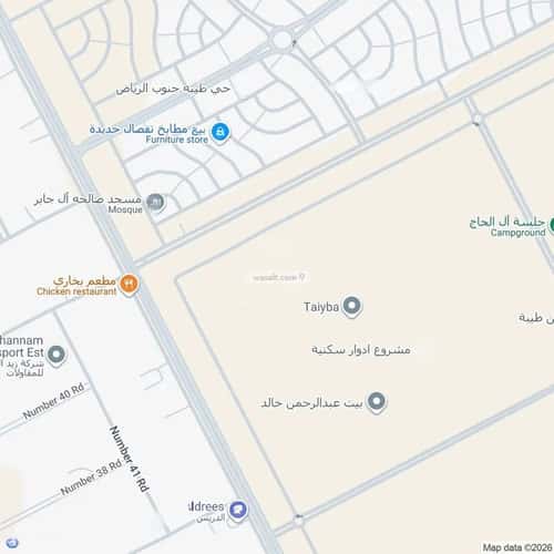 دور 158 متر مربع ب 3 غرف طيبة، جنوب الرياض، الرياض