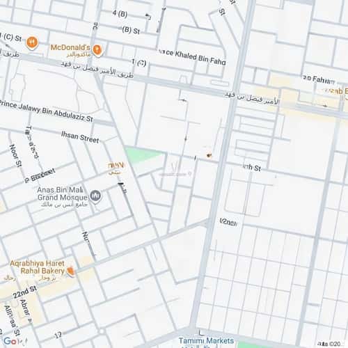 عمارة 416 متر مربع واجهة شرقية العقربية، الخبر