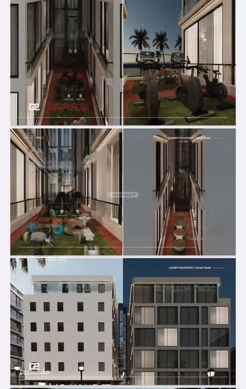 شقة 1046 متر مربع بغرفتين المروة، شمال جدة، جدة